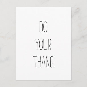 Doe je ding. Motivatie prijsopgave Briefkaart