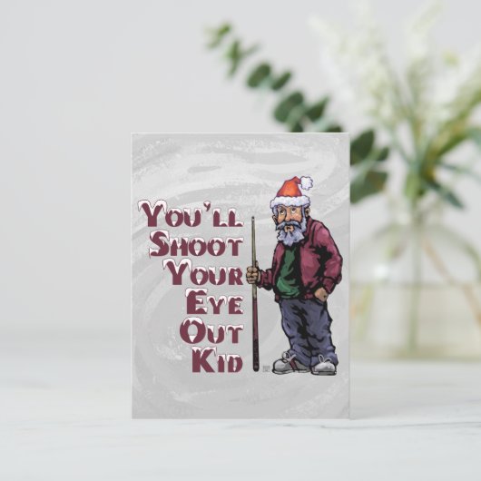 Doe je ogen uit briefkaart (Staand voorkant)