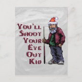 Doe je ogen uit briefkaart (Voorkant)