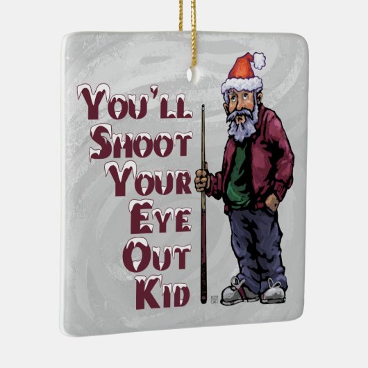 Doe je ogen uit keramisch ornament (Rechts)