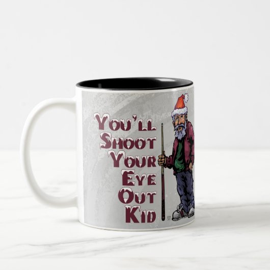 Doe je ogen uit tweekleurige koffiemok (Links)