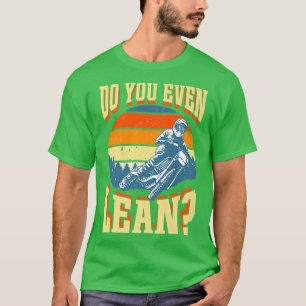 Doe je zelfs maar een grappige motorfiets met een t-shirt