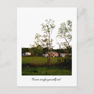 Doe jezelf nooit uit! briefkaart