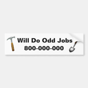 Doe Klusjes Bumpersticker