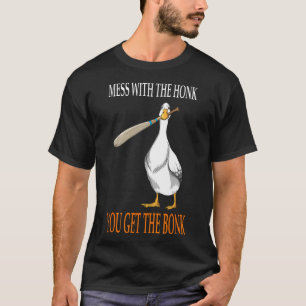 Doe Maar Met De Toeter Gans Game Gamer Houten Club T-shirt