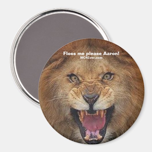 Doe me alsjeblieft Aaron! magneet (Voorkant / Achterkant)
