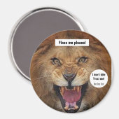 Doe me alsjeblieft dood. Magnet Magneet (Voorkant / Achterkant)