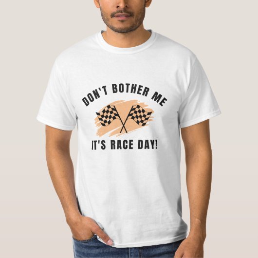Doe me niet lastig; het is rassendag | F1 | Vervoe T-shirt (Voorkant)
