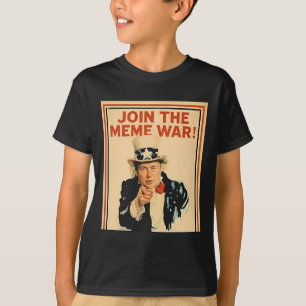 Doe mee aan de meme-oorlog tegen Trump T-shirt