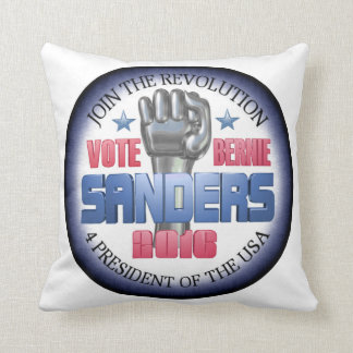 Doe mee aan de revolutie met Bernie Sanders Kussen