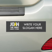 Doe mee aan de strijd tegen zelfmoord - bumpersticker (Op auto)