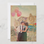 Doe mee aan de taart bruiloft kaart (Achterkant)