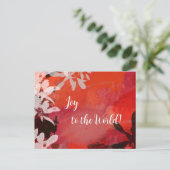 Doe mee aan de wereld! briefkaart (Staand voorkant)