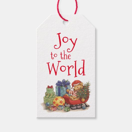 Doe mee aan de wereld cadeaulabel (Voorkant)