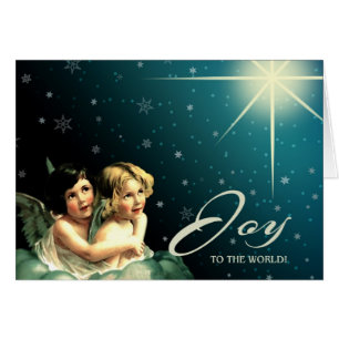 Doe mee aan de wereld. kerstWenskaarten