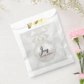 Doe mee aan de World Elegant Silver Kerstbal Bedankzakje (Gezegeld)