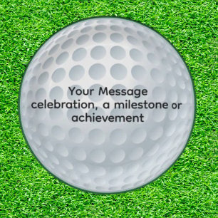 Doe mee aan een verrassingsgolffeest papieren bordje