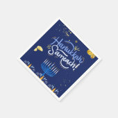 Doe mee aan een vreugdevolle Chanoeka viering! Servet (Hoek)