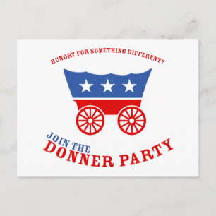 Doe mee aan het Briefkaart van de Donner Party