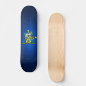 Doe mee met de clown skateboard (Voorkant)