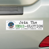 Doe mee met de Herb-Bumpersticker Bumpersticker (Op auto)