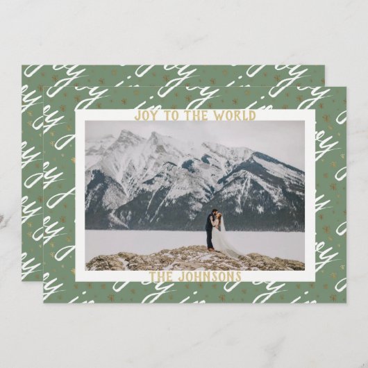 Doe mee met de kerstkaart (Voorkant / Achterkant)