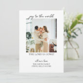 Doe mee met de kerstkaart kaart (Staand voorkant)