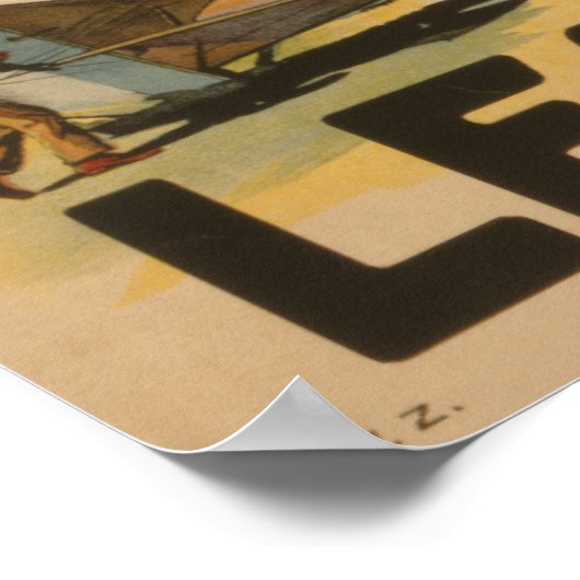 Doe mee met de luchtdienst poster (Hoek)