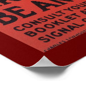 Doe mee met de militaire luchtdienst poster (Hoek)