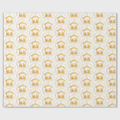 Doe mee met de 'World Gold Kerstmis' Cadeaupapier (Vlak)