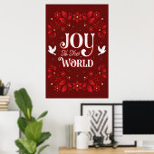 Doe mee met het Poster van de Eerste Kerstdag van  (Thuiskantoor)