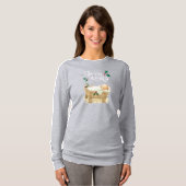 Doe mee met het T-shirt met een lange hoes (Voorkant volledig)