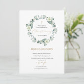 Doe mee met ons voor een kerstuitnodiging kaart (Staand voorkant)