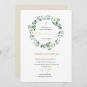 Doe mee met ons voor een kerstuitnodiging kaart (Voorkant / Achterkant)