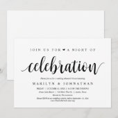 Doe mee voor een feest, Wed Rehearsal Kaart (Voorkant / Achterkant)