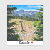 Doe meer van wat je blij maakt Vinyl Sticker (Vel)