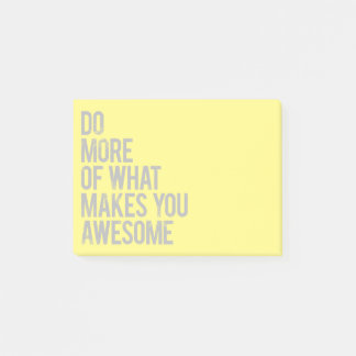 Doe meer wat je geweldige maakt! post-it® notes