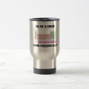Doe mij een plezier om periodiek na te denken (per reisbeker