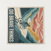Doe Moedige Dingen Wandkleed (Voorkant (horizontaal))