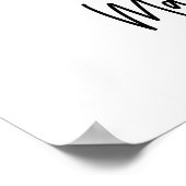 Doe niet minder dan je verdient. poster (Hoek)