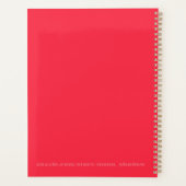 Doe nu goede dingen in Rainbow Tie Dye Boho Planner (Achterkant)