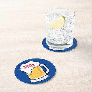 DOE! Papier Onderzetters Bier - Rond - Aangepast