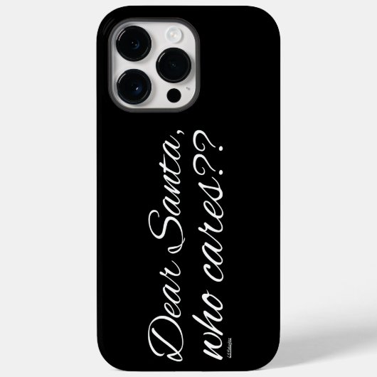 DOE SANTA, WIE DOET? Case-Mate iPhone CASE (Achterkant)