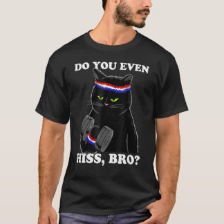 Doe Siss Je Wel Broer Grappige Zwarte Kat Die Gewi T-shirt