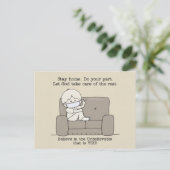 Doe uw deel briefkaart (Staand voorkant)