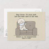 Doe uw deel briefkaart (Voorkant / Achterkant)