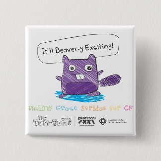 Doe uw deel om een kuur te vinden! vierkante button 5,1 cm