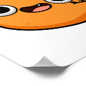 Doe uw Zest Funny Citrus Fruit Pun Poster (Hoek)