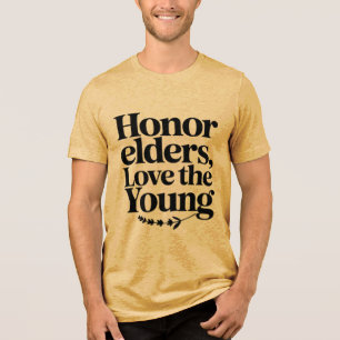 Doe Vandaag Iets Dat Je Morgen Helpt Tri-Blend Shirt