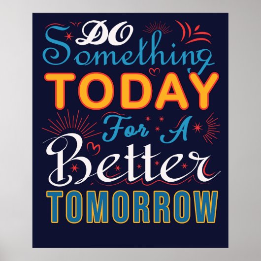 Doe vandaag iets poster (Voorkant)